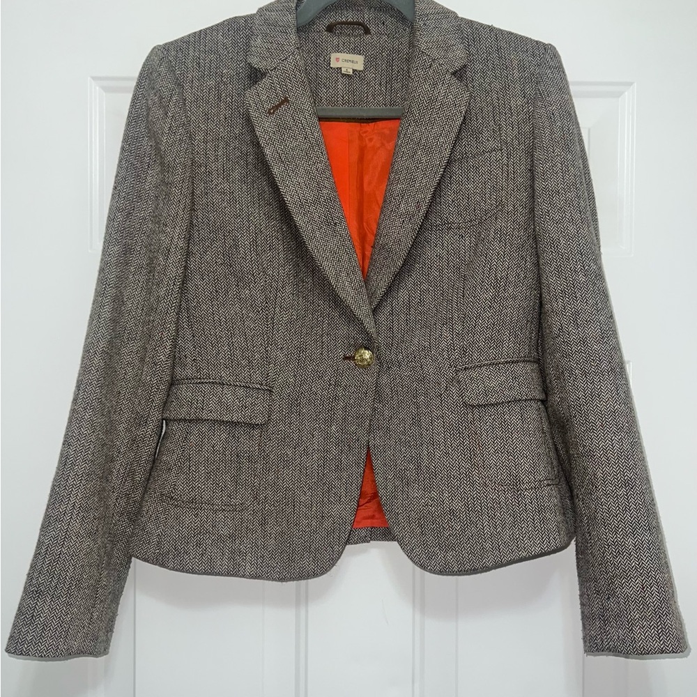 Daniel Cremieux Women's‎ Gray Tweed Blazer